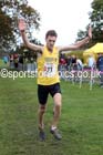 James McNally bring Liverpool Harriers home to victory in the senior mens Northern Cross Country Relays. Photo: David T. Hewitson/Sports for All Pics